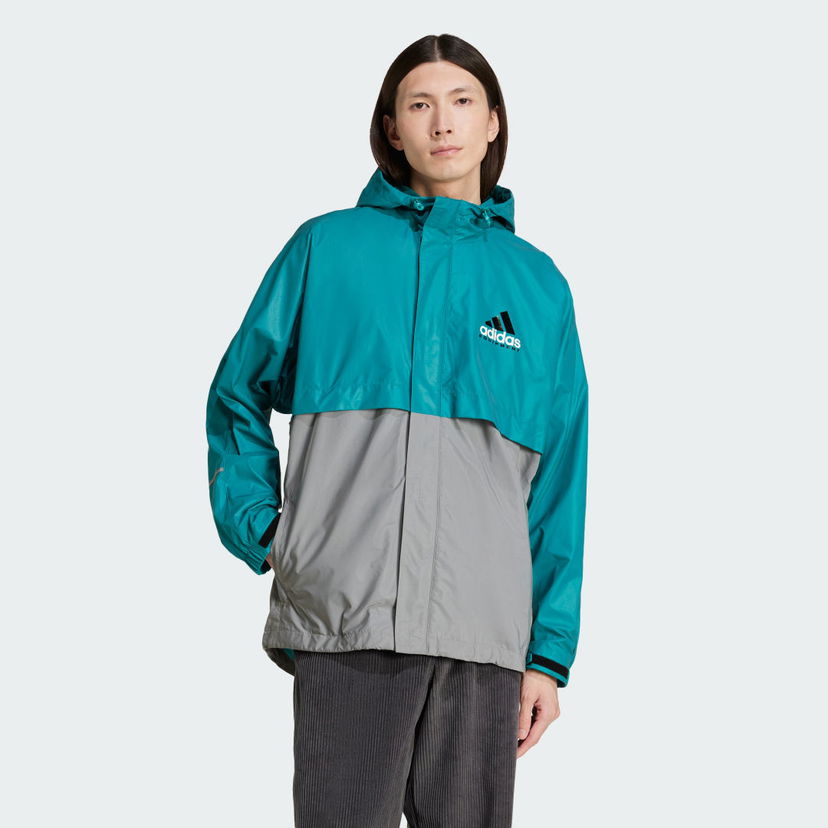 Vindjakke adidas Performance EQT Windbreaker Jacket Turkis | JC8228