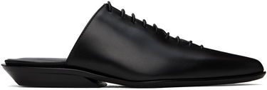 Tøj Ann Demeulemeester Ann Demeulemeester River Lace-Up Mules Sort | 2401-W-F22-LT011-099, 0