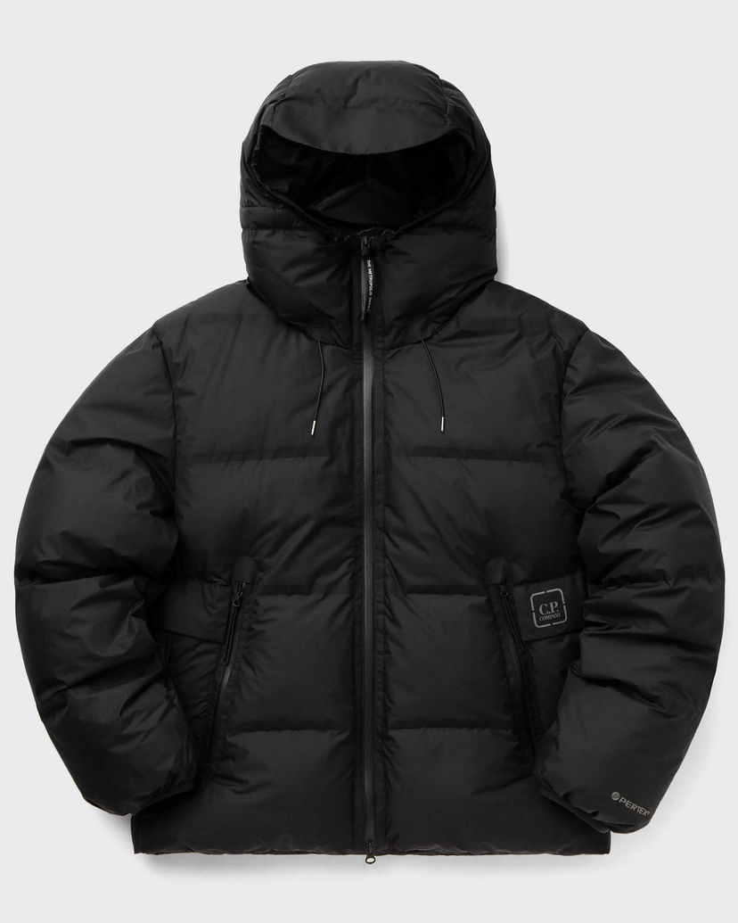 Puffer jakke C.P. Company METROPOLIS SERIES PERTEX HOODED DOWN JACKET Sort | 17CLOW006A110033A-999