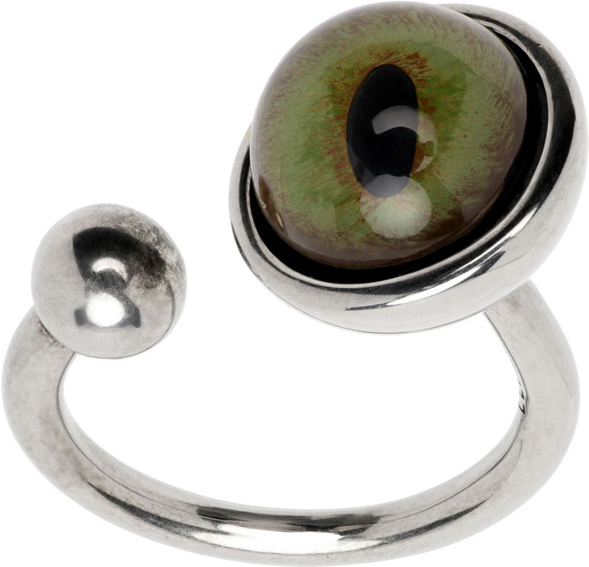 Ring LEMAIRE Lemaire Cat Eye Ring Metalisk | JW0071 LO036