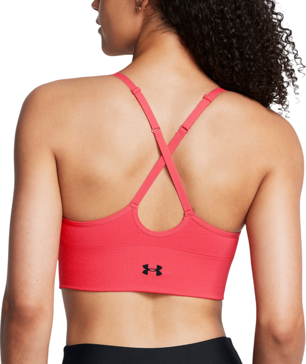 Bh Under Armour Seamless Low Impact Sports Bra Rød | 1384417-713, 1