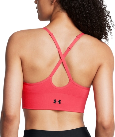 Bh Under Armour Seamless Low Impact Sports Bra Rød | 1384417-713, 1