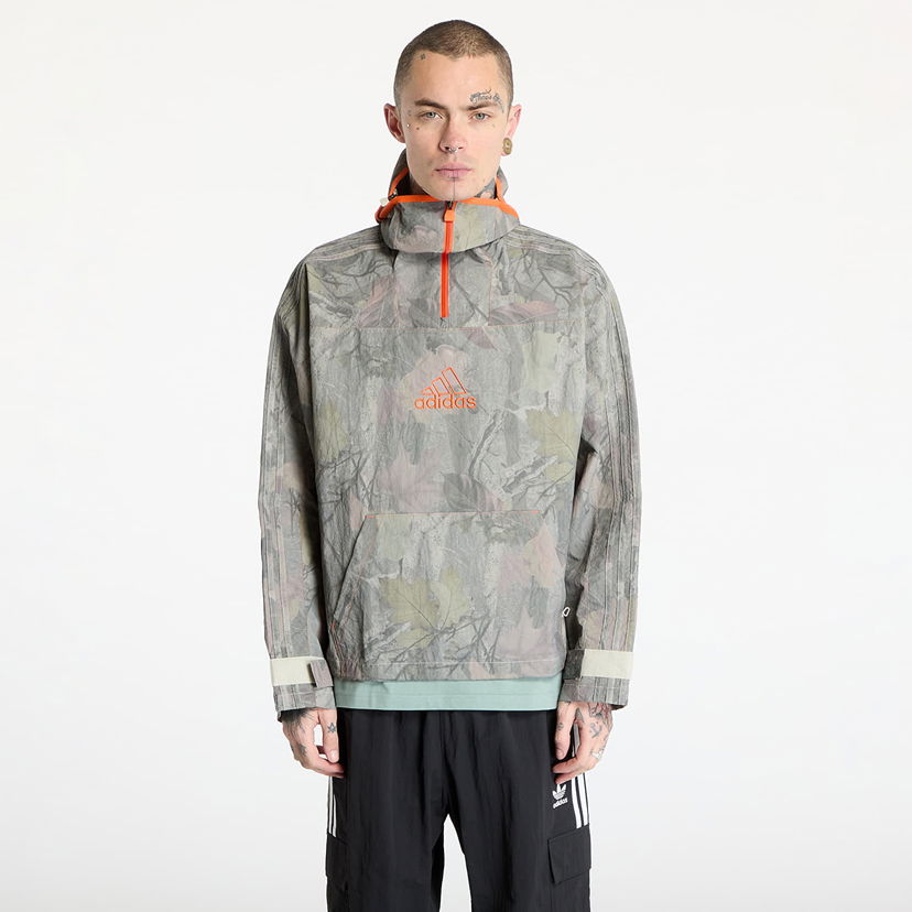 Vindjakke adidas Originals Camo Anorak Jacket Flerfarvet | JD5418