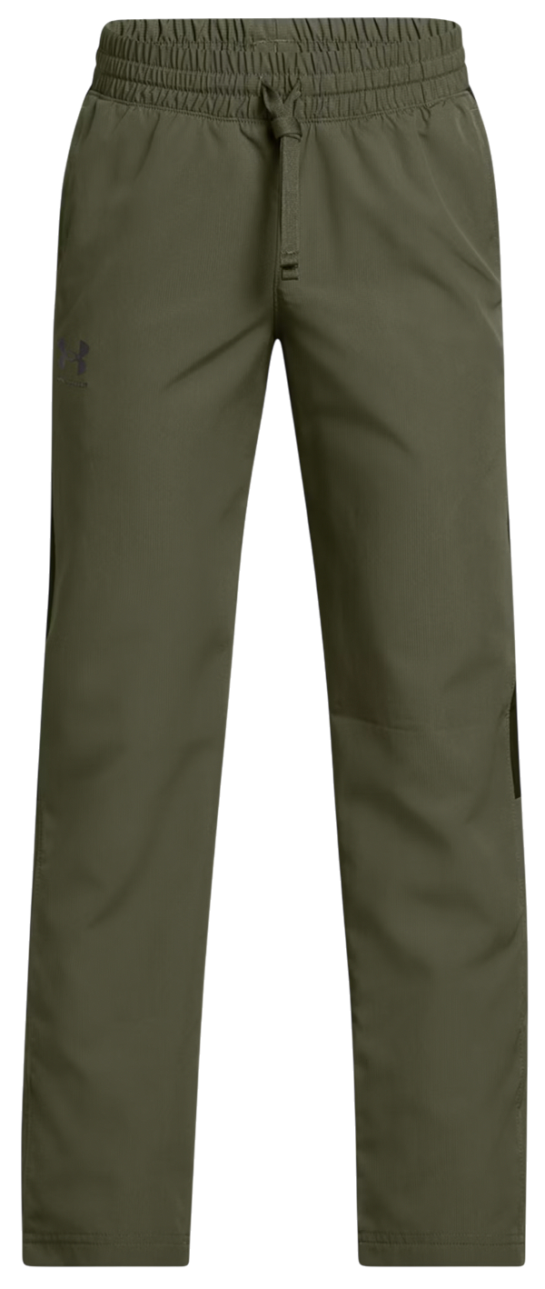 Bukser Under Armour B Rival Woven Training Pants Grøn | 1390155-390, 0