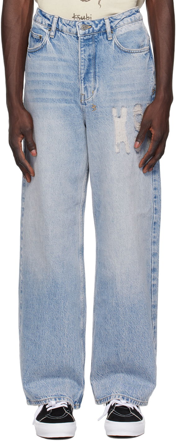 Jeans Ksubi MAXX Nu Heritage Denim Jeans Blå | MPF24DJ032