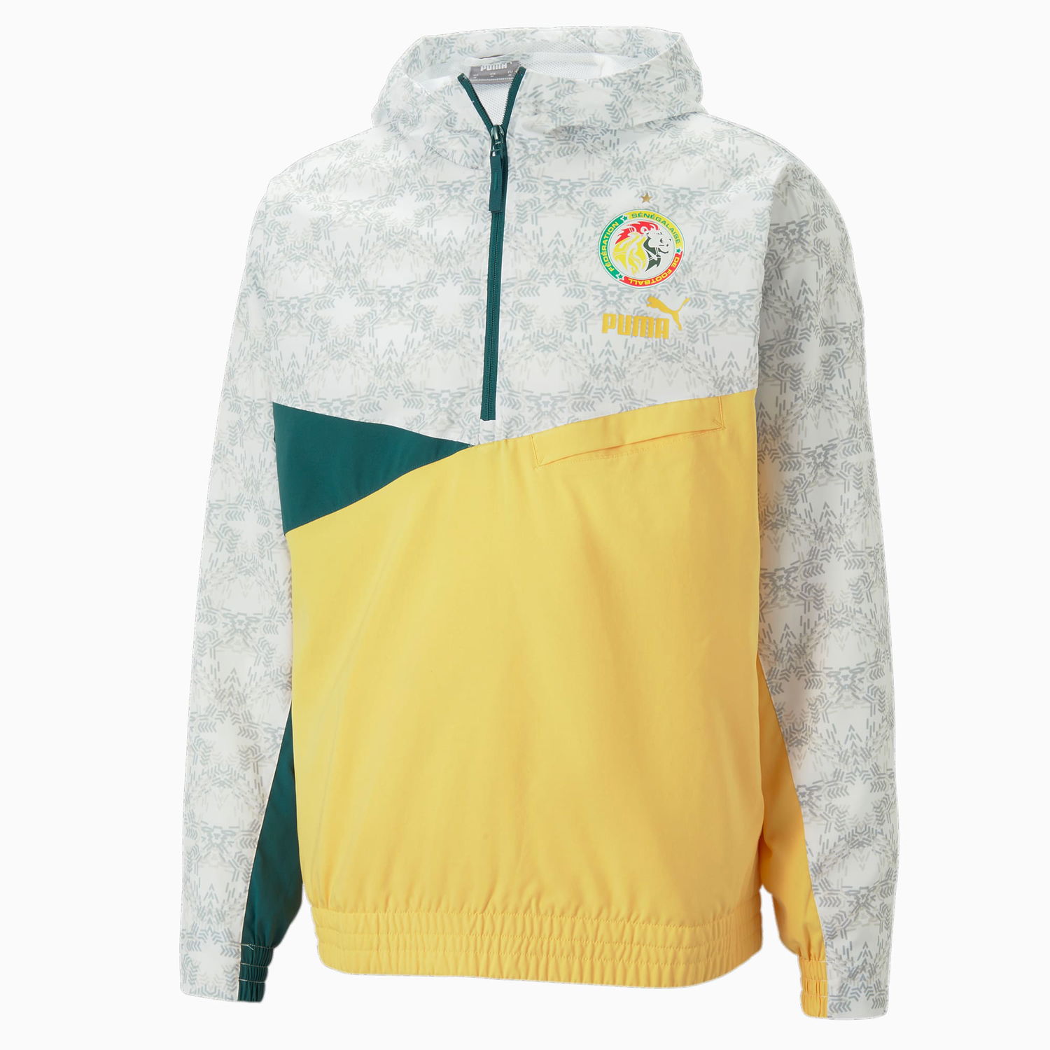 Sweatshirt Puma Senegal Graphic Woven Hoodie Flerfarvet | 773102_05, 0