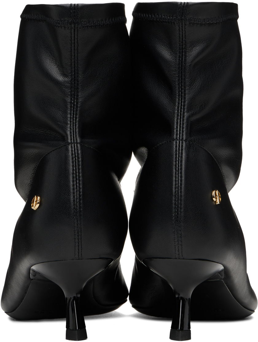 Sneakers og sko Anine Bing Leather Kitten Heel Ankle Boots Sort | A-14-1089-000, 1