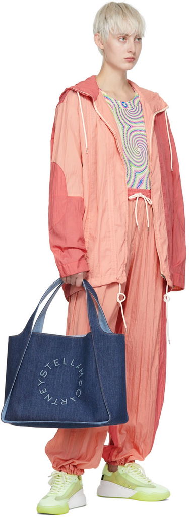 Vindjakke Stella McCartney Stella McCartney Nylon Jacket Lyserød | 6044403STA90, 3