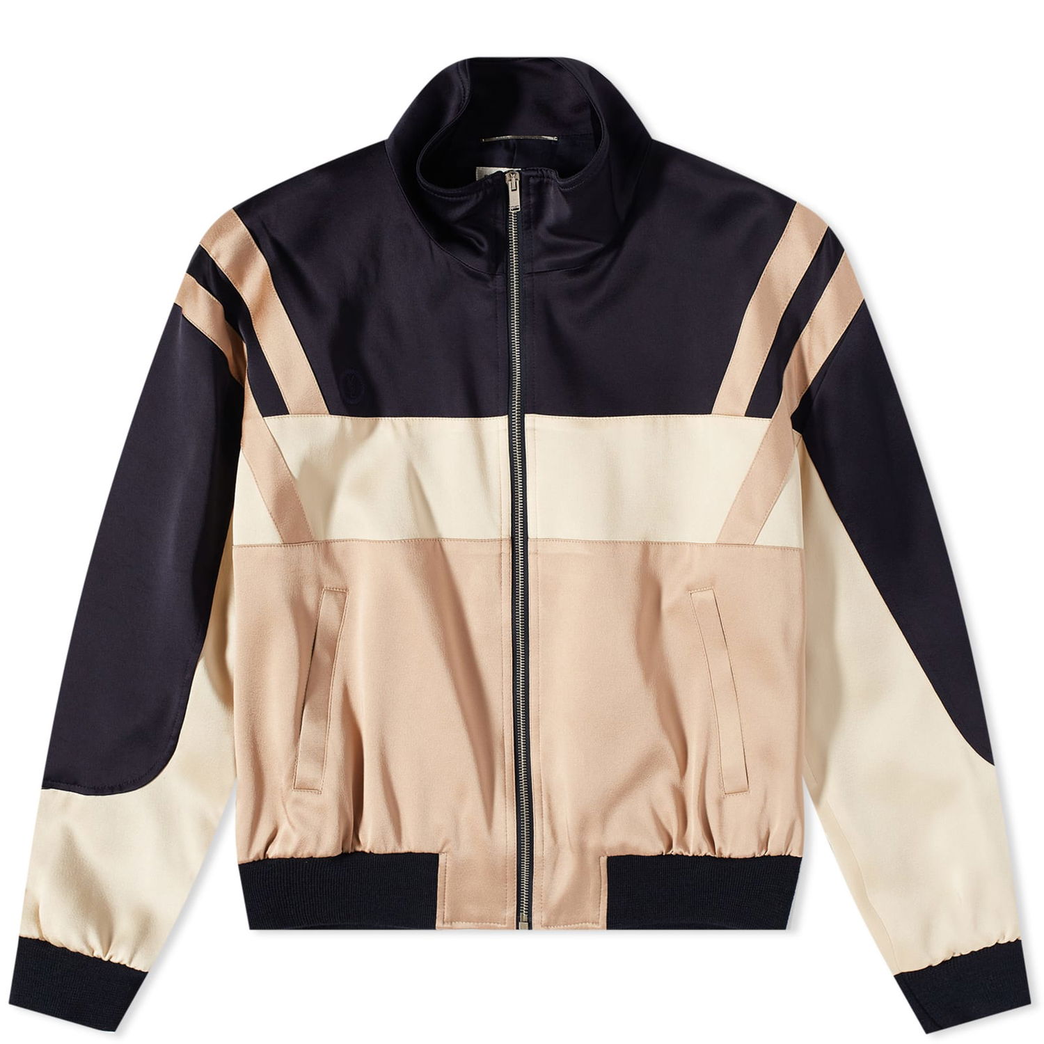 Jakke Saint Laurent Paneled Track Jacket Flerfarvet | 664170Y3G36-2630, 0