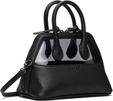 Håndtaske Yohji Yamamoto YOHJI YAMAMOTO Translucent Mini Bag Sort | DP-I15-715, 1