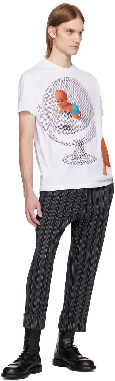 T-shirt Vivienne Westwood Vivienne Westwood Baby Classic T-Shirt Hvid | 3G01003E-J001M-, 3