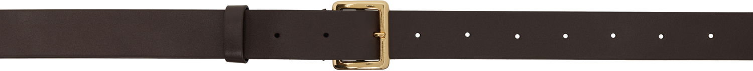 Bælter AURALEE Leather Square Buckle Belt Brun | A24AB04RP-W, 0