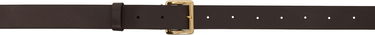 Bælter AURALEE Leather Square Buckle Belt Brun | A24AB04RP-W, 0
