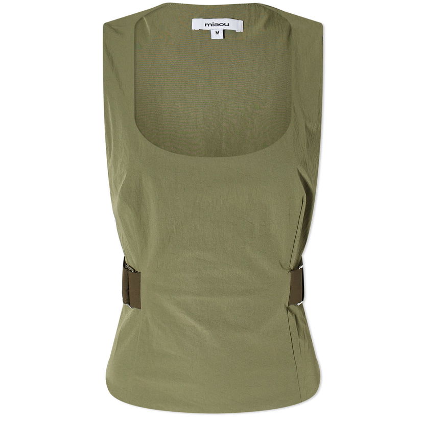 Tanktop Miaou Miaou Leila Corset Top Grøn | 7120NYLMT