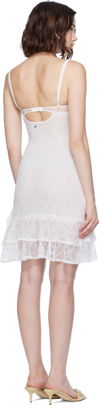 Kjole Miaou Miaou Catarina Lace Mini Dress Hvid | 5057SLCDOV, 2