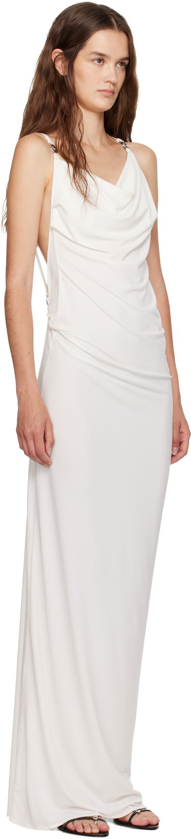 Kjole Coperni Coperni Maxi Dress Hvid | COPR205F5022, 1