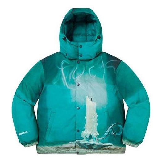 Puffer jakke Supreme Down Jacket Grøn | SUP-SS21-422