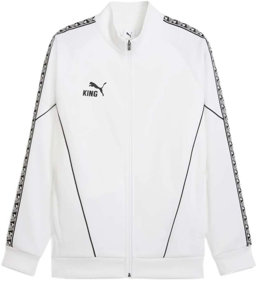 Jakke Puma teamKING Anthem Jacket Hvid | 660534-04
