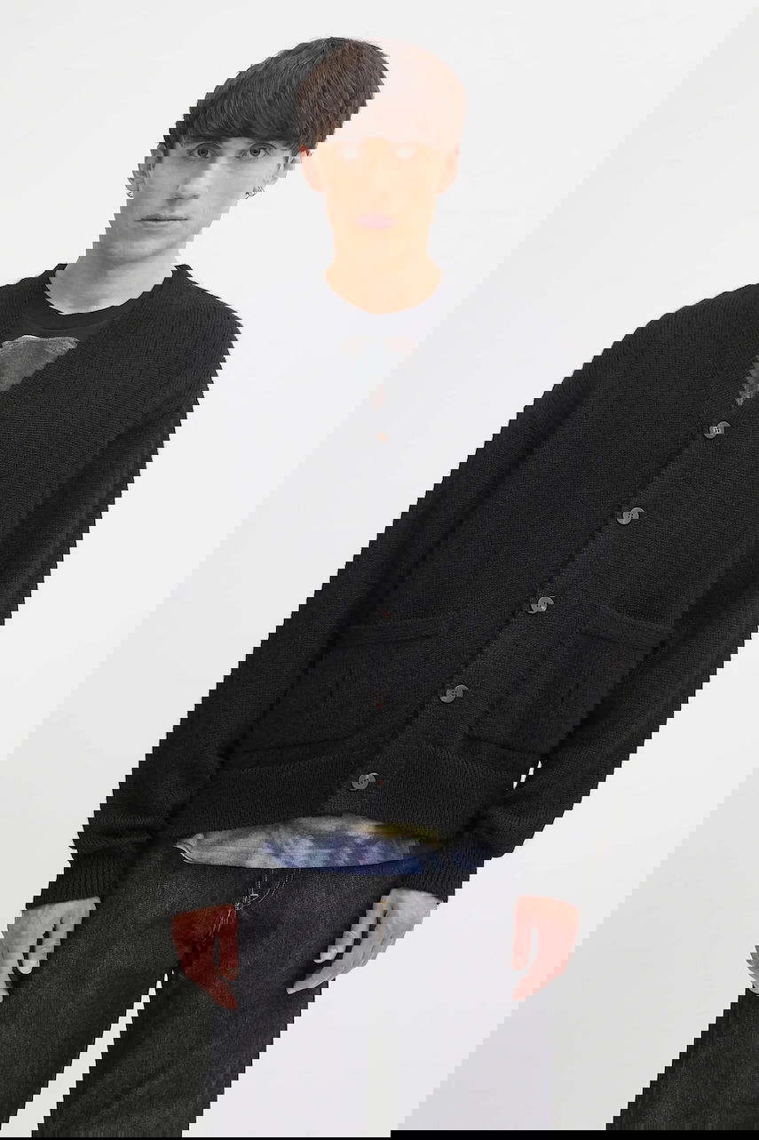 Sweater visvim Visvim Knit Cardigan Sort | 125105012001, 0