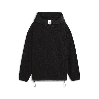 Sweatshirt Puma PUMA x ARIES Embossed Hoodie Sort | 629494_01, 5