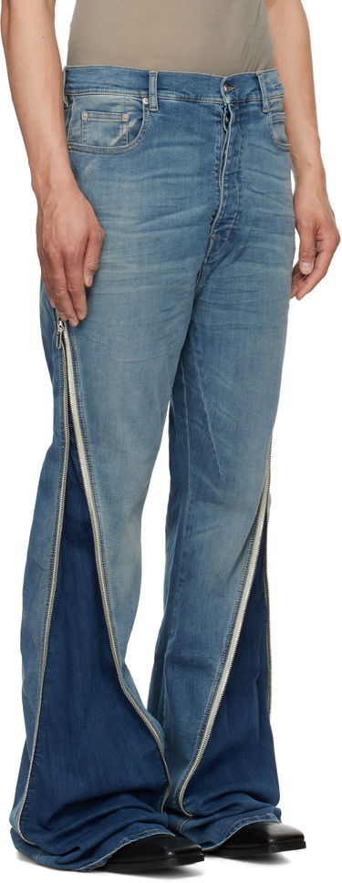 Jeans Rick Owens Rick Owens DRKSHDW Hollywood Bolan Banana Jeans Blå | DU01E3363 SDWB, 1