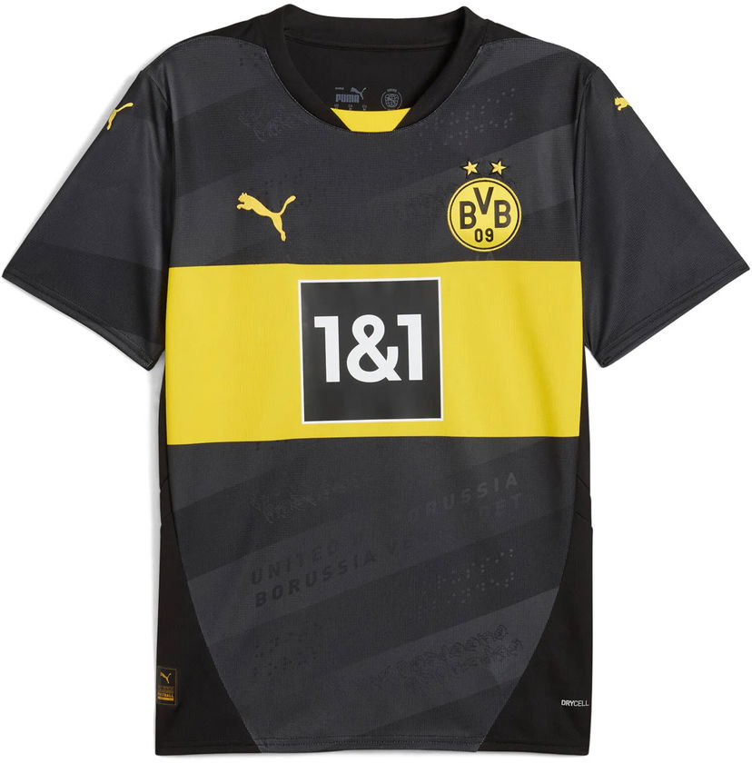 Jersey Puma BVB  Away Jersey Replica 2024/25 Sort | 774956-02