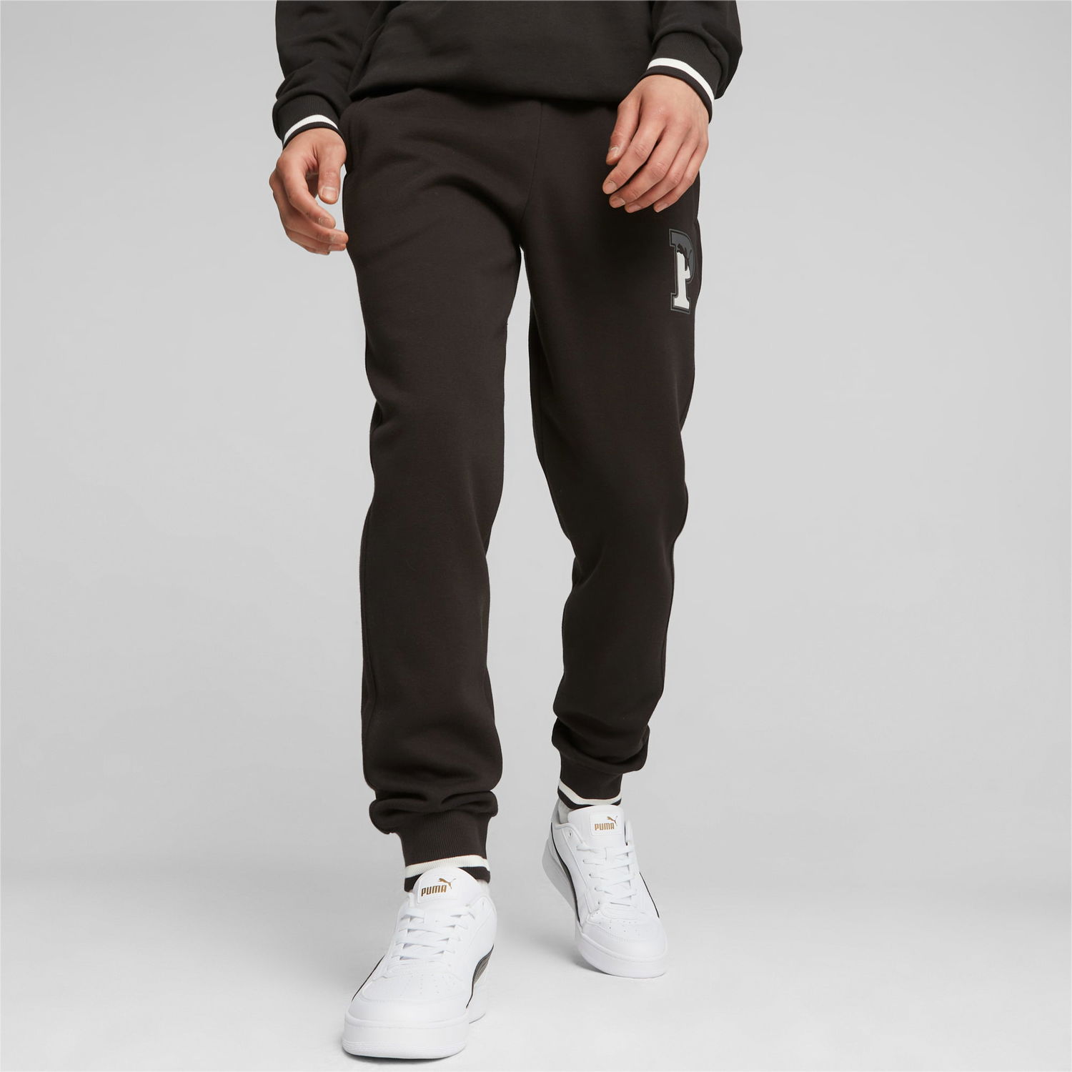 Bukser og jeans Puma SQUAD Jogginghose Sort | 676019_01, 0