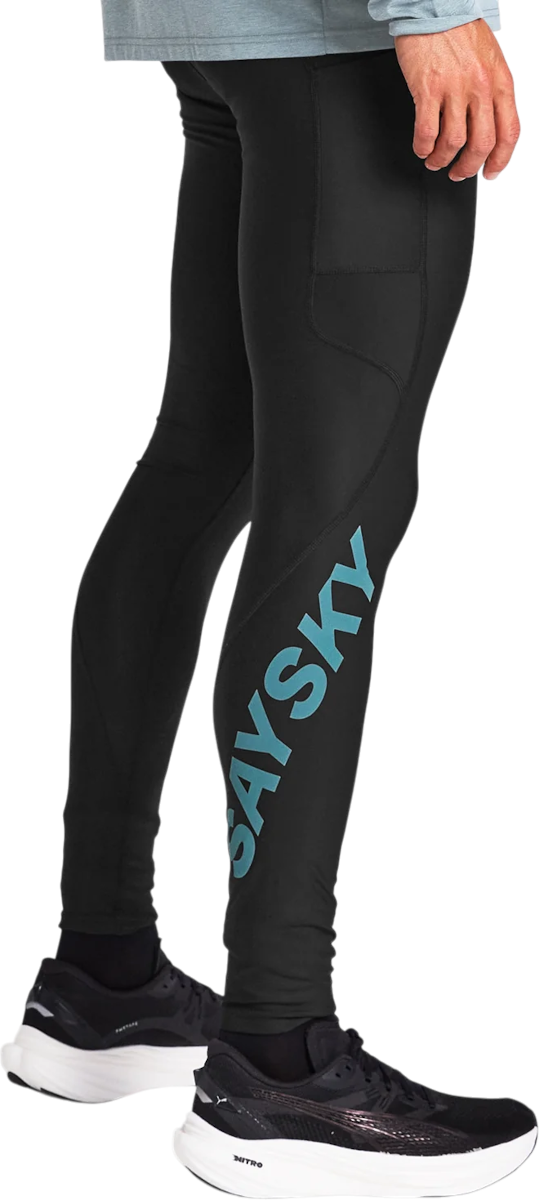 Sokker Saysky Logo Motion+ Long Tights Sort | omrlt51c901-omrlt51c901, 0