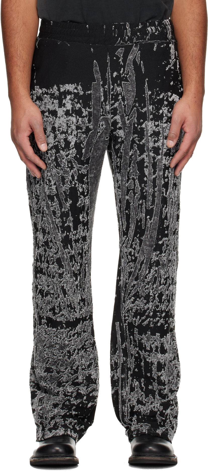 Joggingbukser Diesel P-Corr Distressed Graphic Sweatpants Flerfarvet | A21087-0PGBE-02