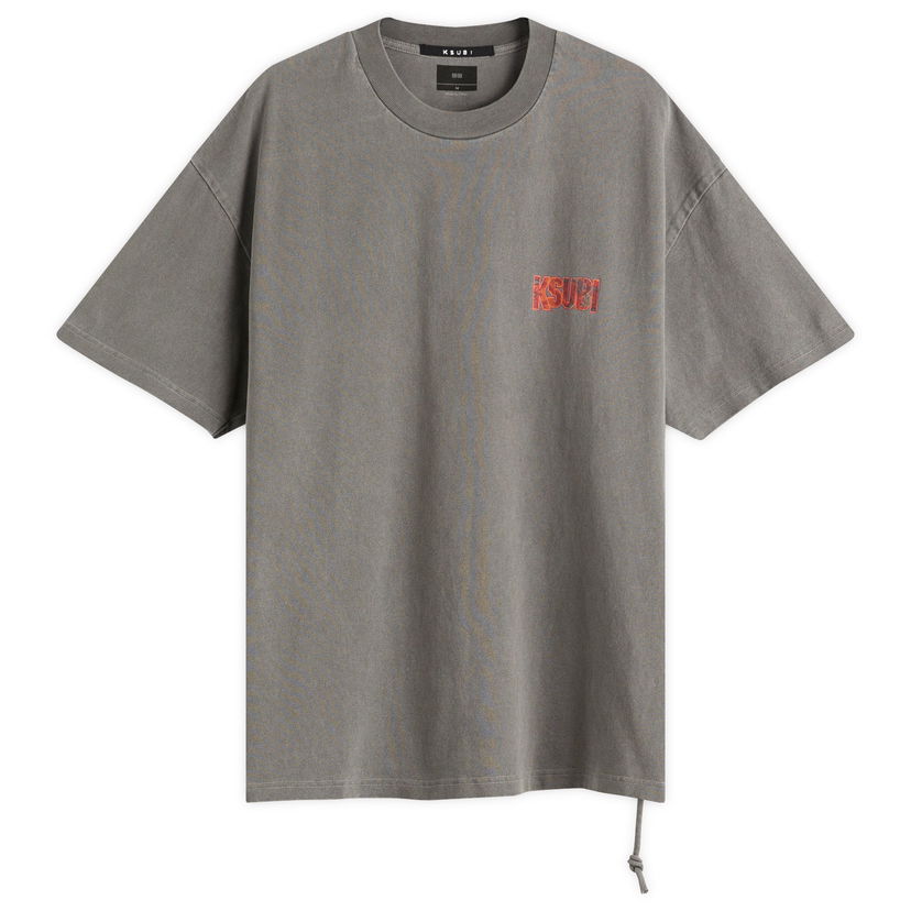 T-shirt Ksubi Kickstart Ekcess T-Shirt, Size Large Grå | MSP25TE013