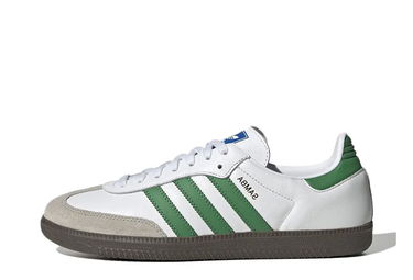 Sneakers og sko adidas Originals Samba OG White Green Hvid | IG1024, 3