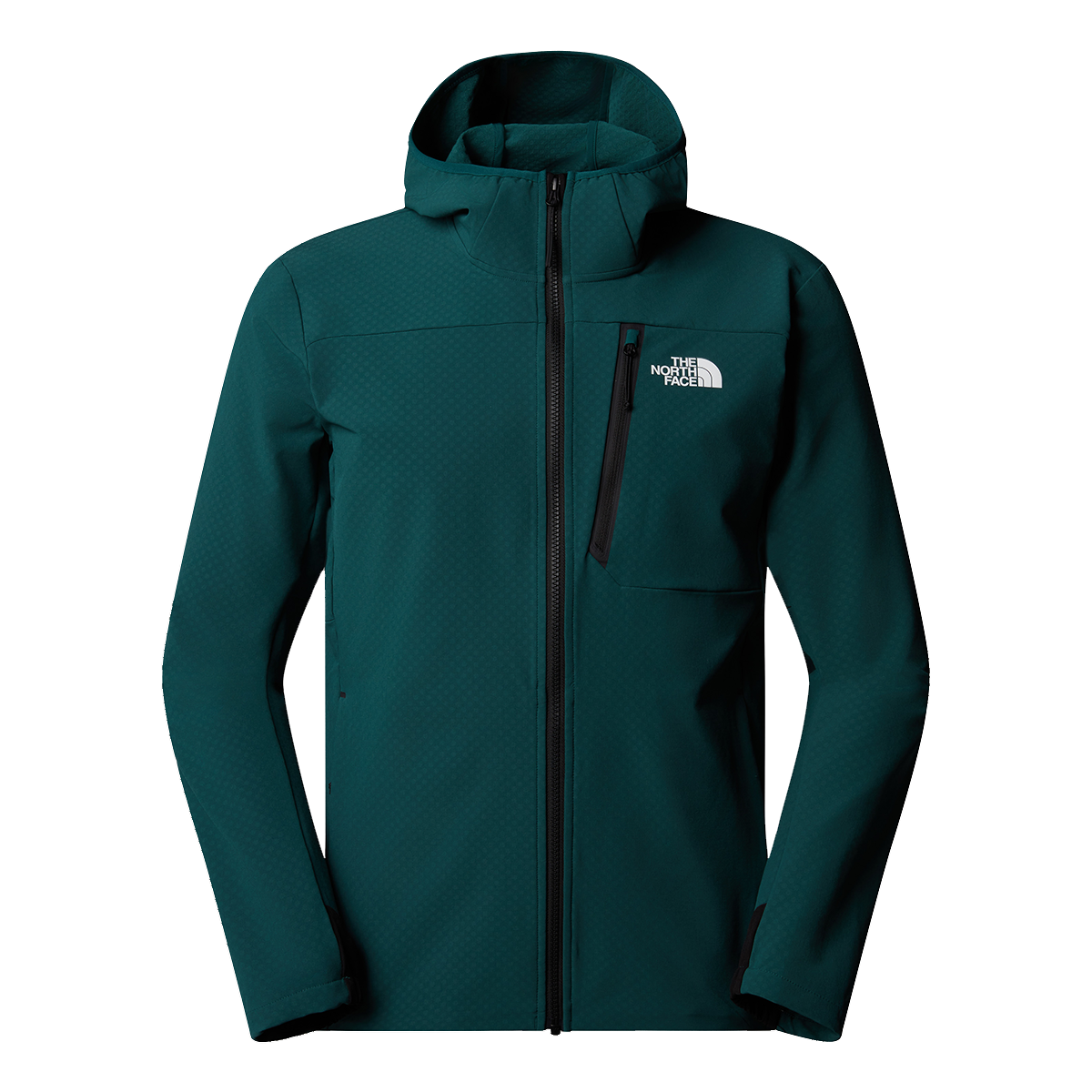 Jakke The North Face Mountain Athletics Textured Full-Zip Hooded Jacket Grøn | NF0A892S6GI1, 0