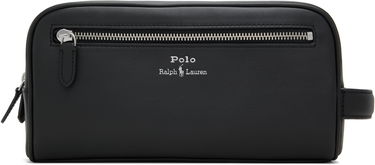 Rejsetaske Polo by Ralph Lauren Ralph Lauren Leather Travel Pouch Sort | 405963262001, 0