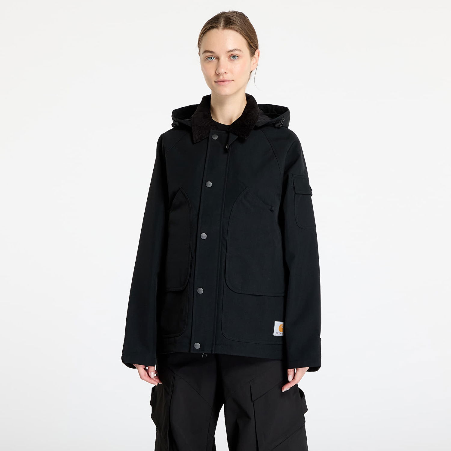 Parka Carhartt WIP Carhartt WIP Clarton Jacket Sort | I033871.00EXX, 1