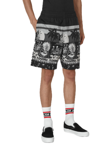 Shorts Pleasures Beach Shorts Sort | P23SU031 BLACK
