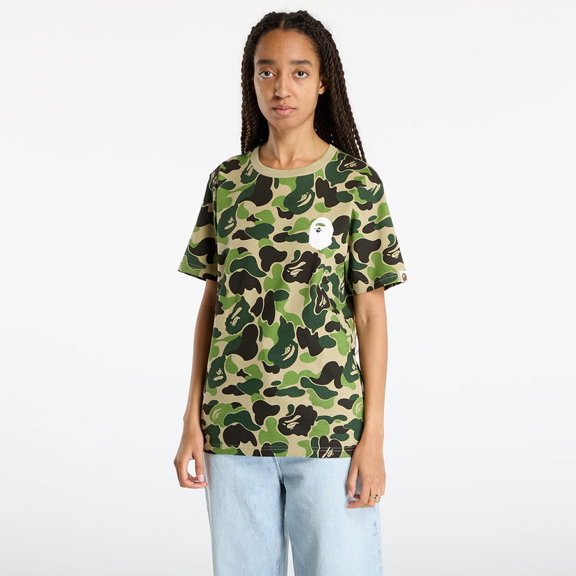 T-shirt BAPE ABC Camo ASNKA T-Shirt Flerfarvet | 001CSL801010MGRN