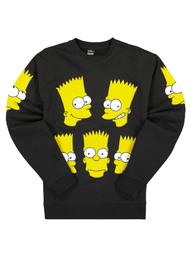 Sweatshirt MARKET The Simpsons X Chinatown Classic Bart Crewneck Sweatshirt Sort | CTM1960083/0001