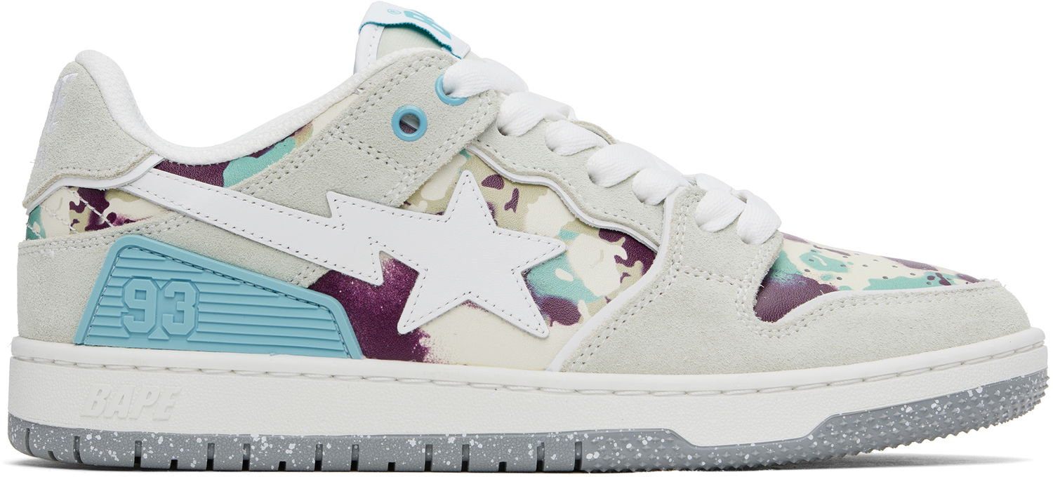 Sneakers og sko BAPE A Bathing Ape SK8 STA #3 M2 Flerfarvet | 001FWL301315M, 0