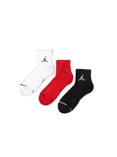 Undertøj og sokker Jordan Ankle Socks 3-Pack Flerfarvet | SX5544-011