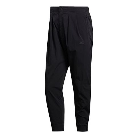 Bukser adidas Originals Woven Logo Pants Sort | FT2767