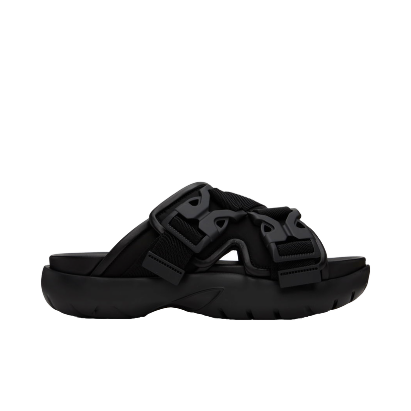 Sneakers og sko Bottega Veneta Snap Slide Sandals "Black" Sort | 754358 V3C41