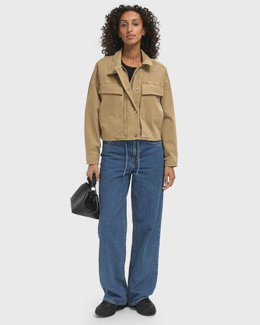 Jakke CLOSED Signature Cotton Jacket Beige | C97224-302-AM-905, 2