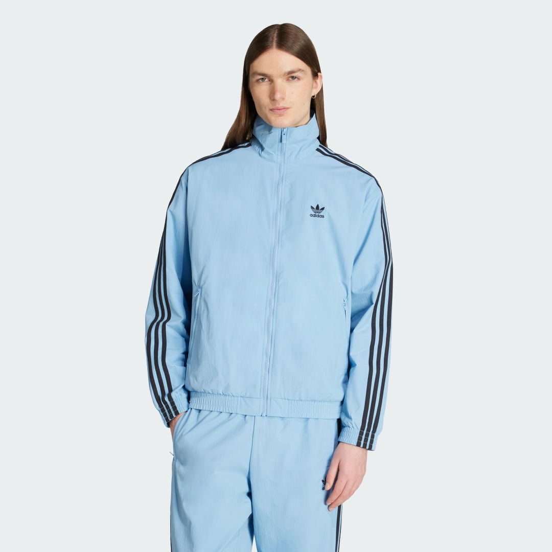 Vindjakke adidas Performance Adicolor Woven Firebird Track Jacket Blå | JY1331, 0