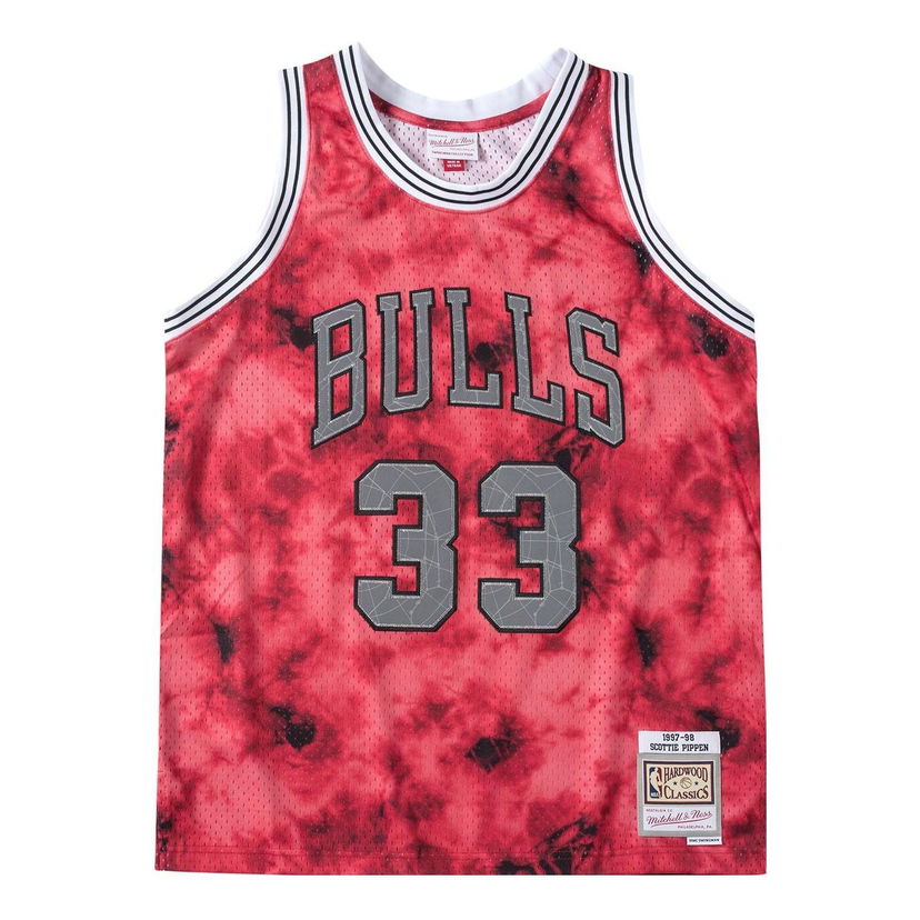 Jersey Mitchell & Ness NBA Bulls Pippen Jersey Rød | SMJYKM19053-CBURED197SPI