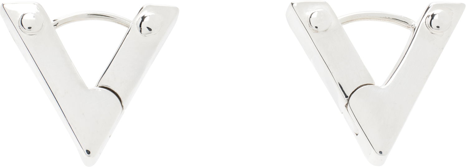 Øreringe Bottega Veneta Bottega Veneta Rivet Hinge Earrings Metalisk | 815968V50708117, 0