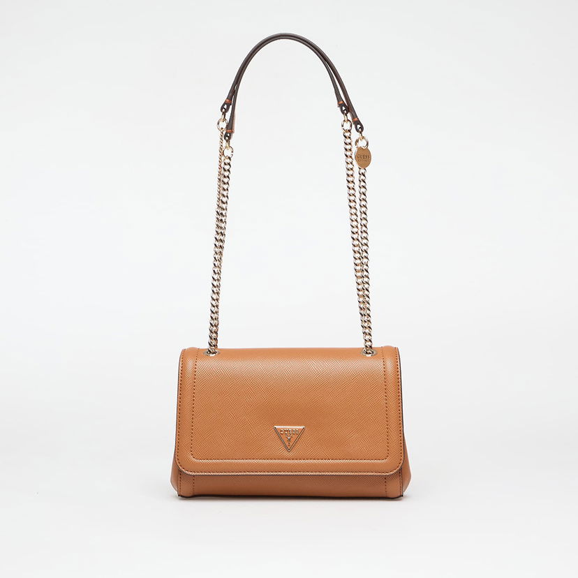 Håndtaske GUESS Guess Noelle II Convertible Crossbody Flap Bag Brun | HWZG9672210-LGC