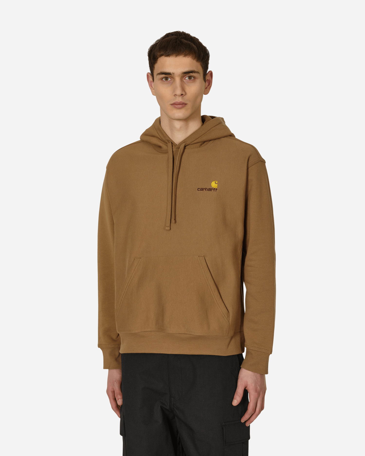 Sweatshirt Carhartt WIP American Script Brun | I028279 1CM.XX, 0
