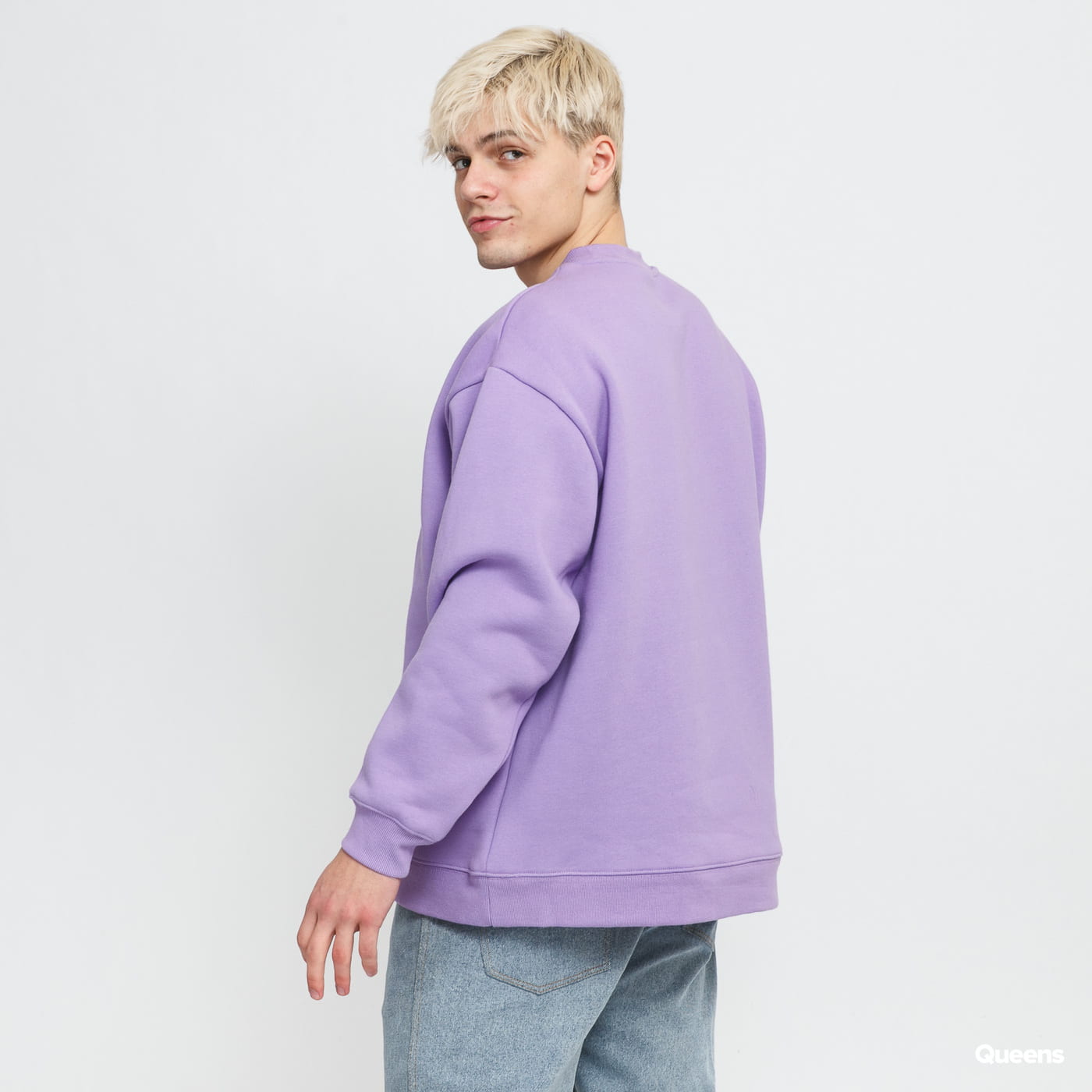 Sweatshirt Pleasures Faith Crewneck Sweatshirt Lilla | P21W027, 1