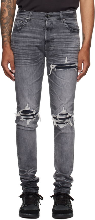 Jeans AMIRI AMIRI MX1 Jeans with Suede Patches Grå | AMDNSY1158, 0