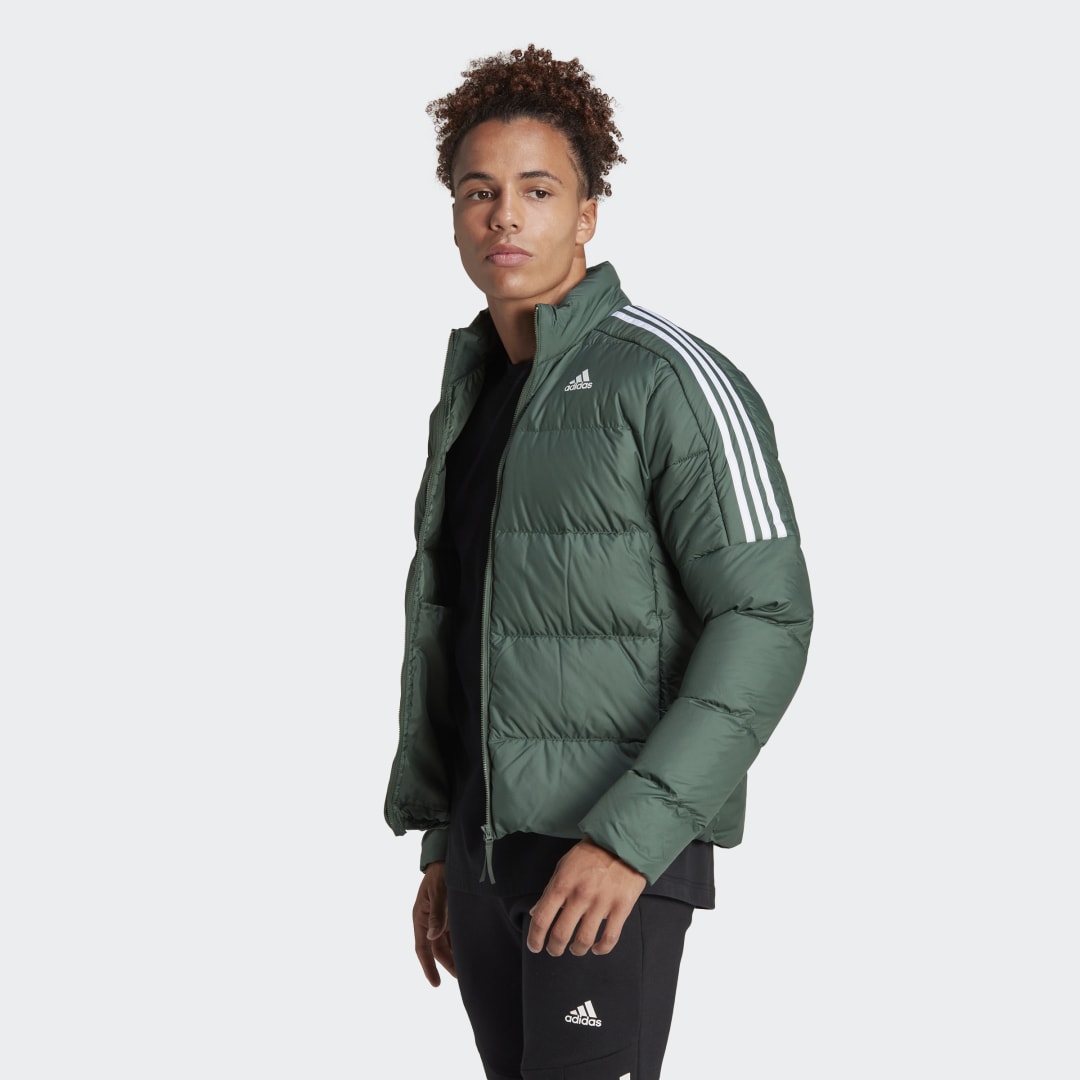 Puffer jakke adidas Originals Essentials Midweight Down Jacket Jacket Grøn | HK4642, 0